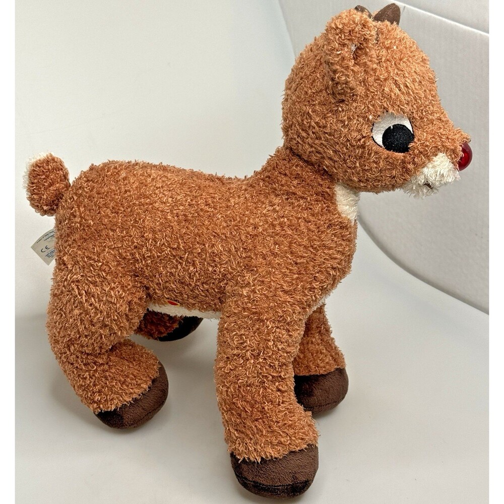 Build A Bear Rudolph Red Nosed Reindeer Plush 2014 EUC - Picture 2 of 15